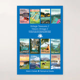 Vintage Treasures 2 Postcards - 27 Pack