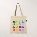 Tote Bag - Assorted Icons