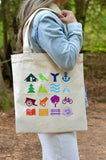 Tote Bag - Assorted Icons