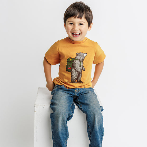 T-shirt pour jeunes - Backpacking Bear