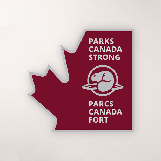 Decal - Parks Canada Strong