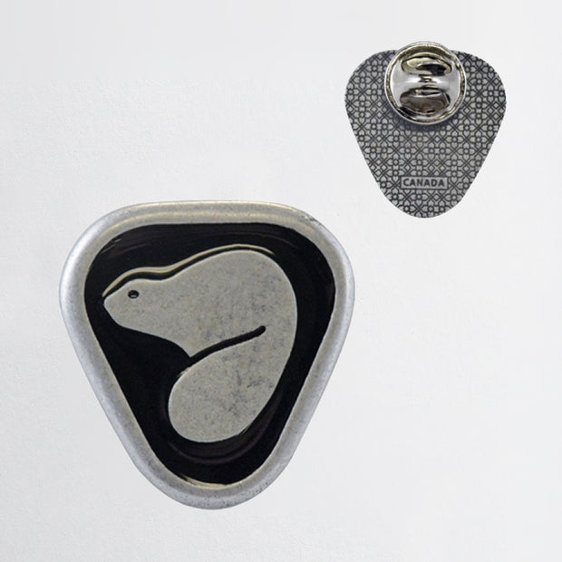 Retro Beaver Lapel Pin