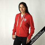 Women's Retro Full Zip Hoody