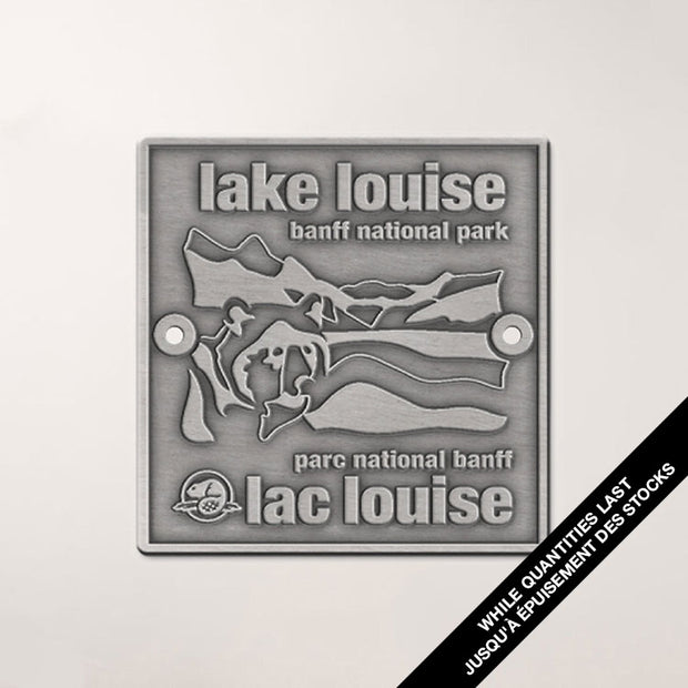 Lake Louise Walking Stick Medallion