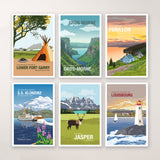 Vintage Treasures 2 Postcards - 26 Pack