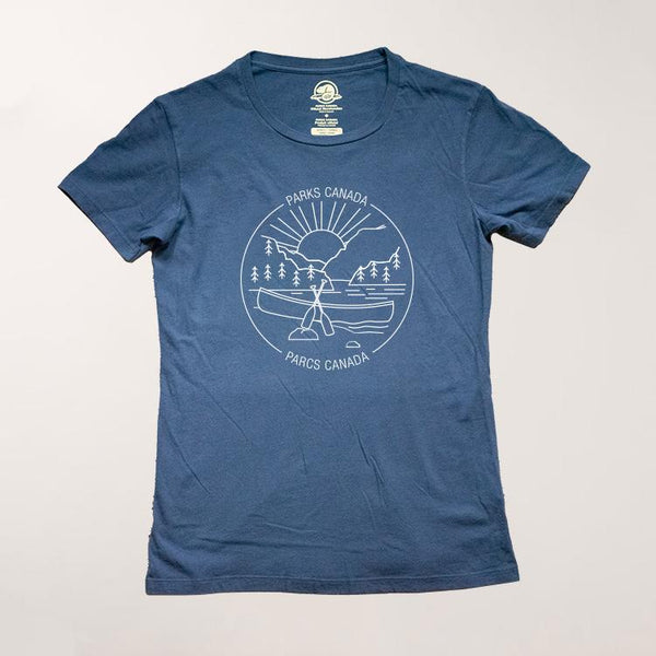 Women's Parks Canada Canoe T-shirt